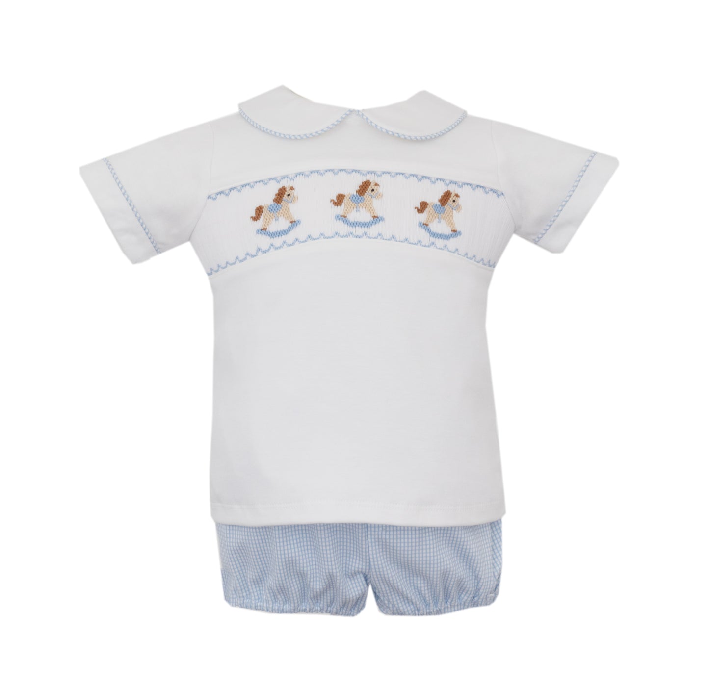 Rocking Horse Boys Diaper Set