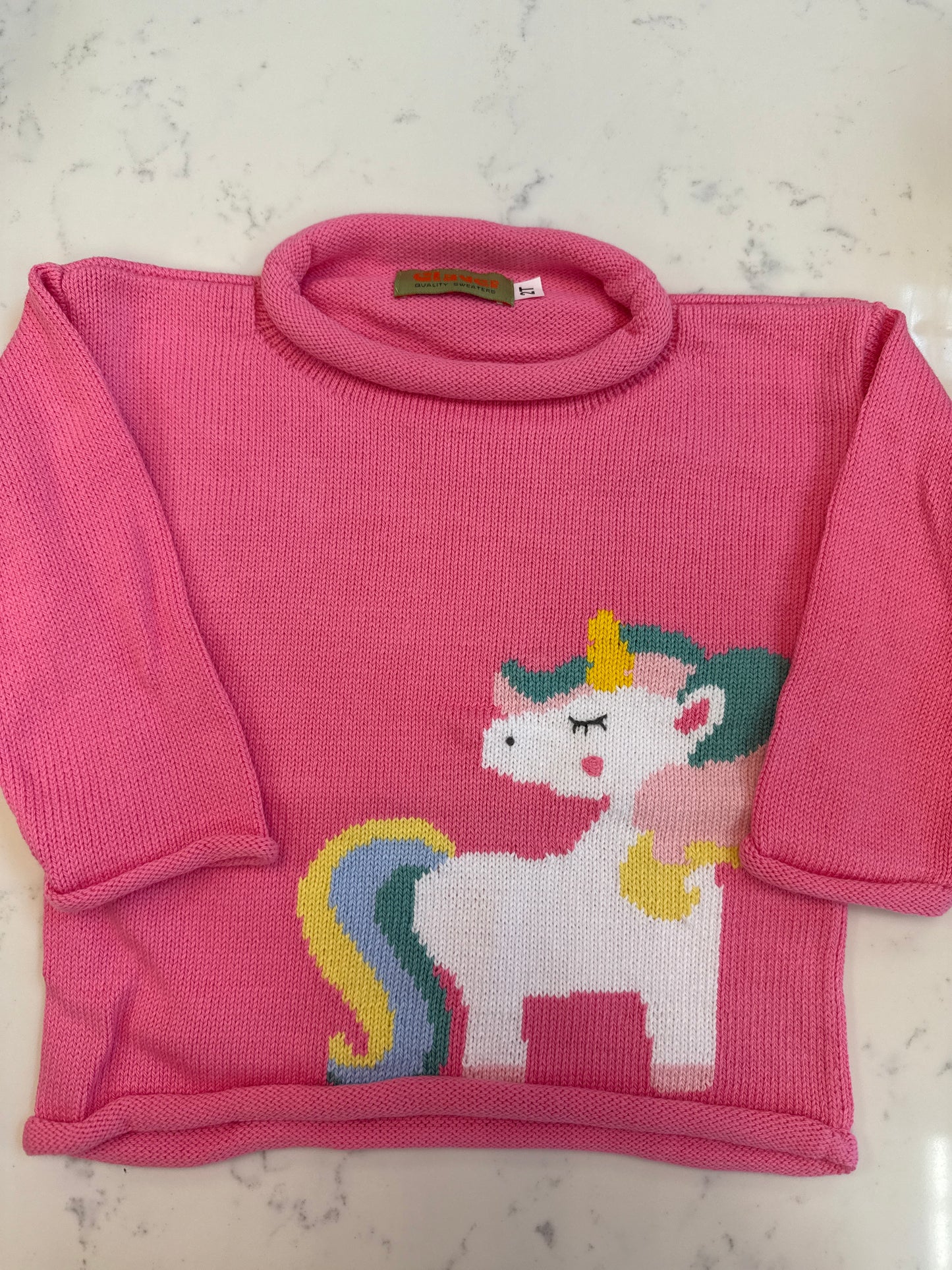 Pink Unicorn Sweater