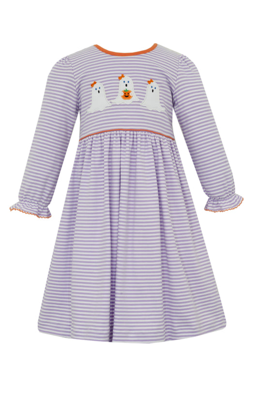 Ghost Knit Stripe Dress