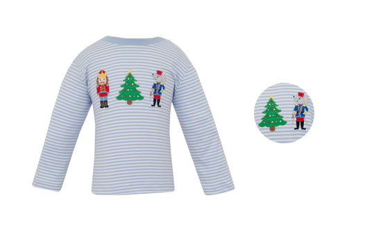 Nutcracker Blue Stripe T-Shirt