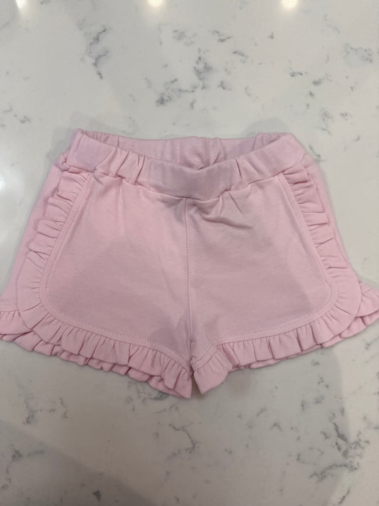 Ruffle Shorts Light Pink