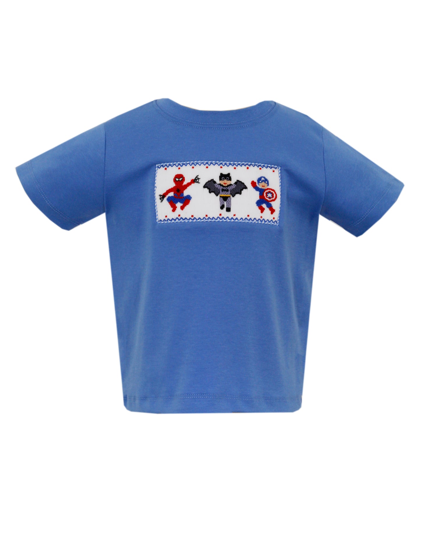 Super Heroes - Peri Blue Knit Boy's T-Shirt