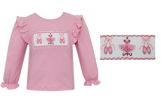 Pink Ballet Sleepers Pant Set