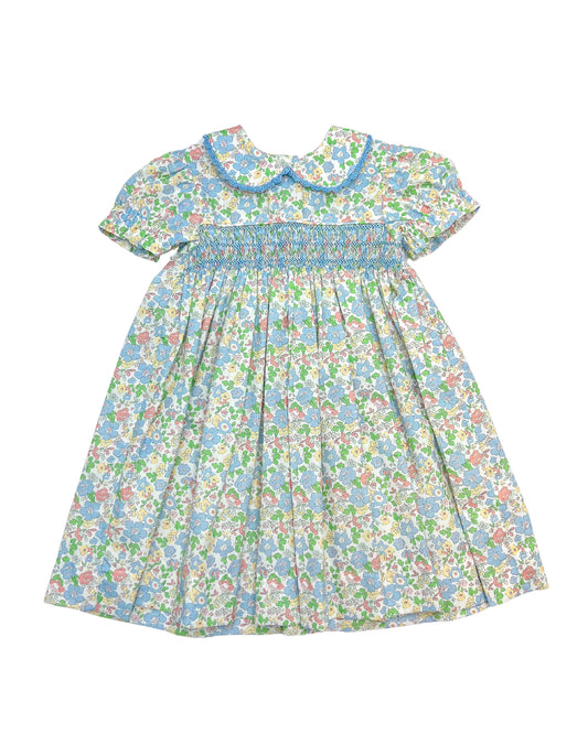 S/S Caroline Day Dress - Cheekwood Floral