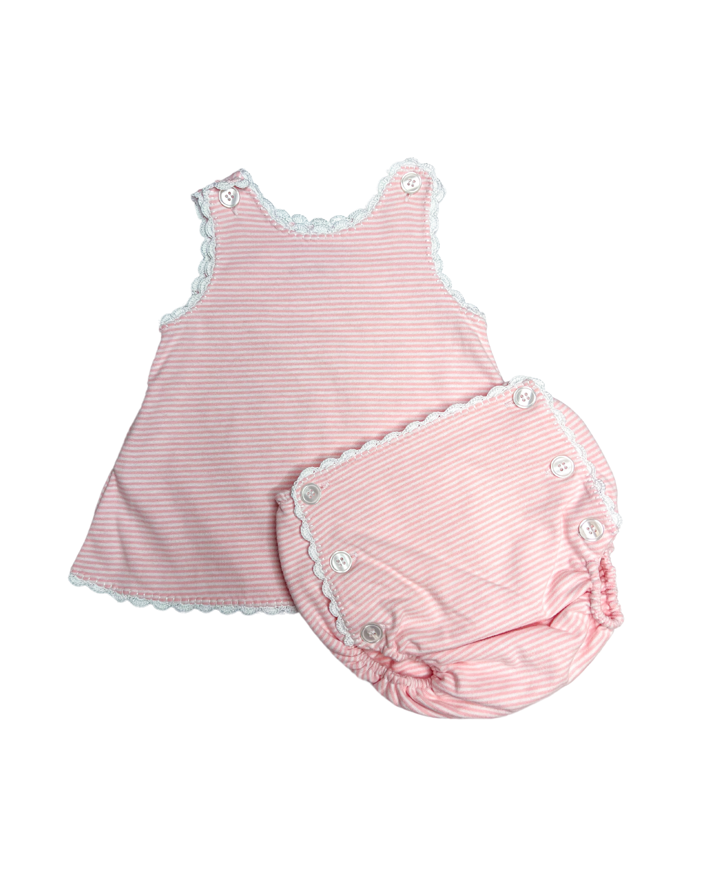 Pink Stripe Heirloom Sunset Set