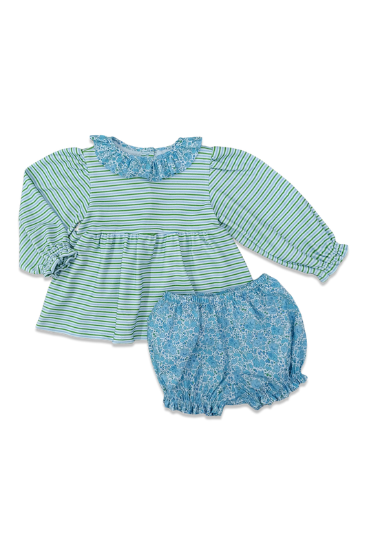 Allie Bloomer Set Snowdrop Floral