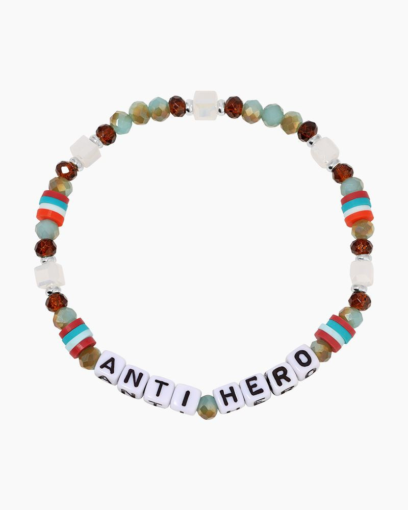 Swift Inspired Colorful Word Bracelet