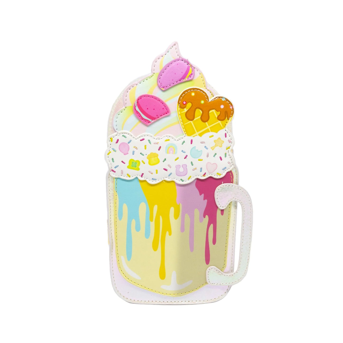 Milkshake Mug Handbag- Rainbow Sprinkles