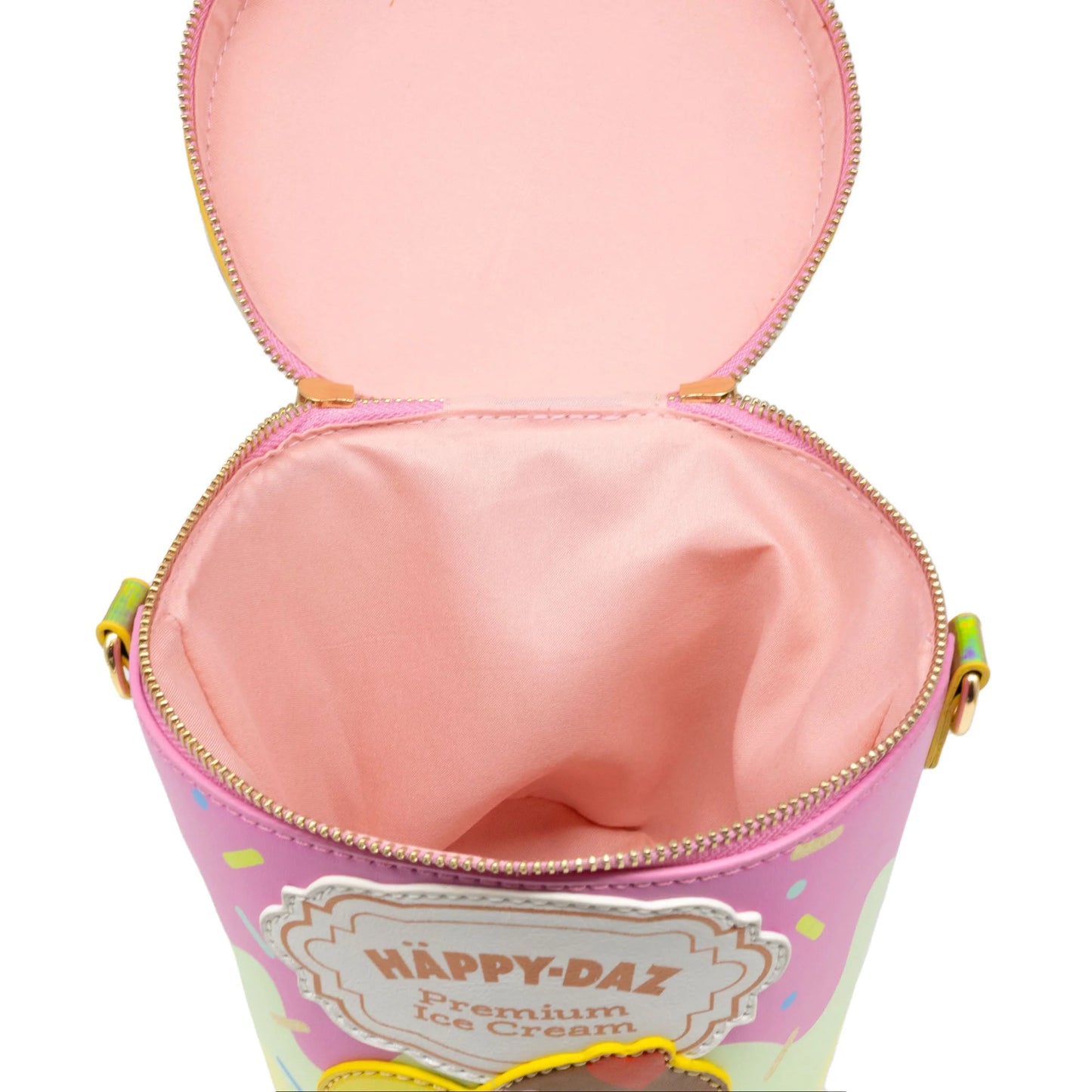 Happy Daz Ice Cream Tub Handbag- Strawberry