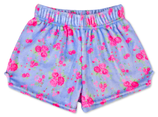 Ditsy Floral Plush Shorts