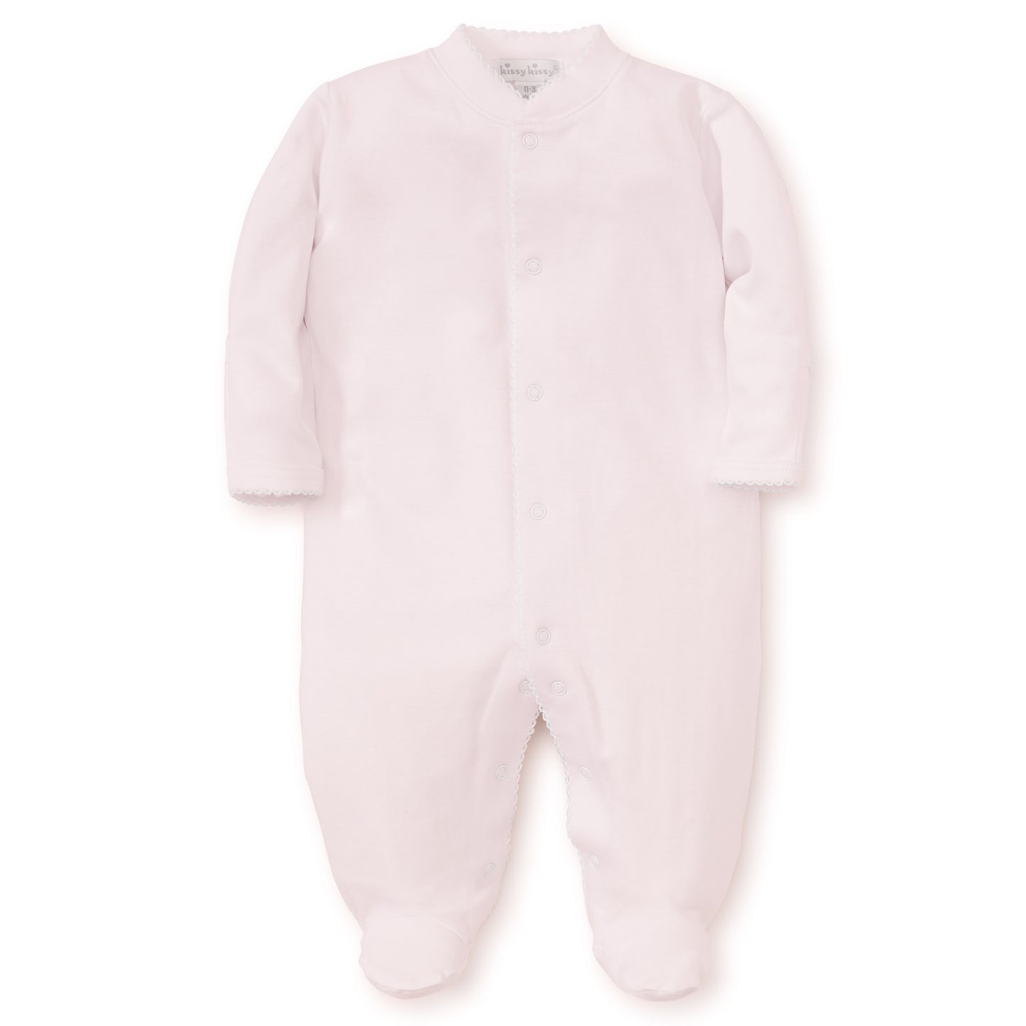Kissy Basic Pink With White Footie