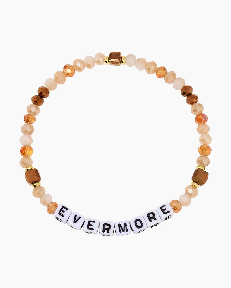 Swift Inspired Colorful Word Bracelet