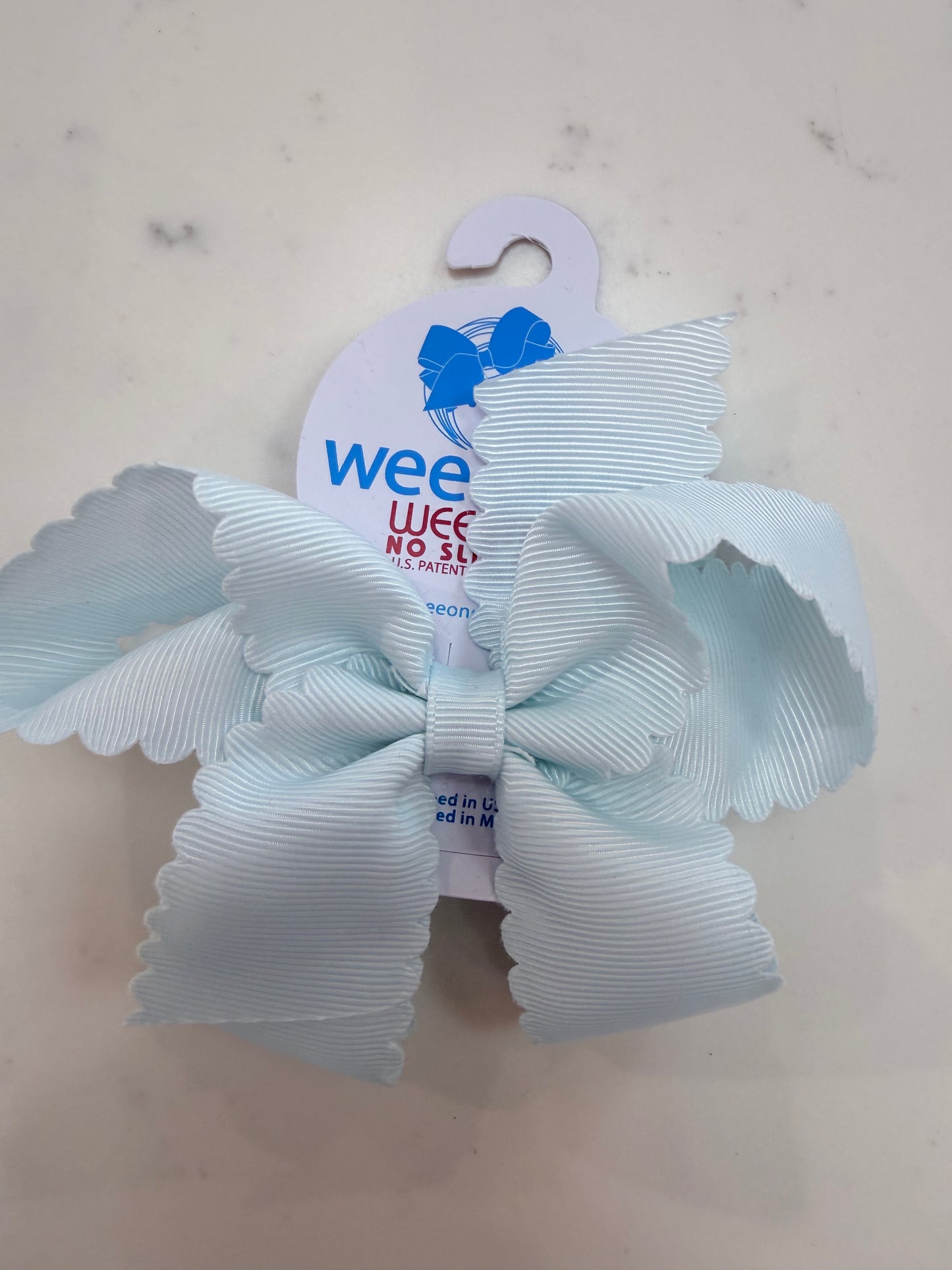 Medium Scalloped Edge Grosgrain Bow