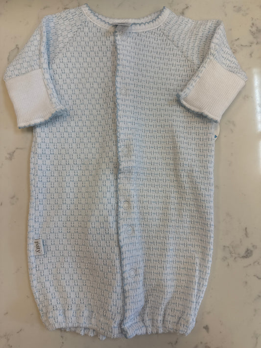 Long Sleeve Pinstripe Converter Blue