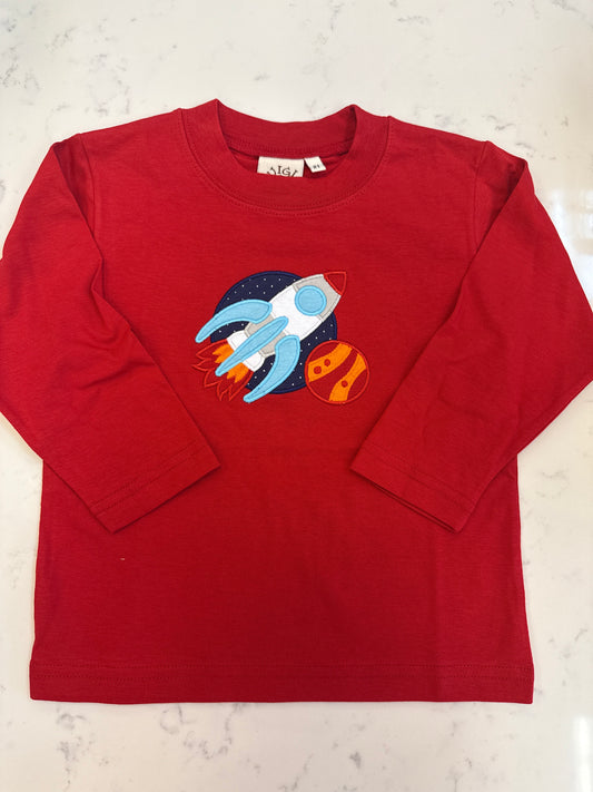 Rocket Ship and Planets Top
