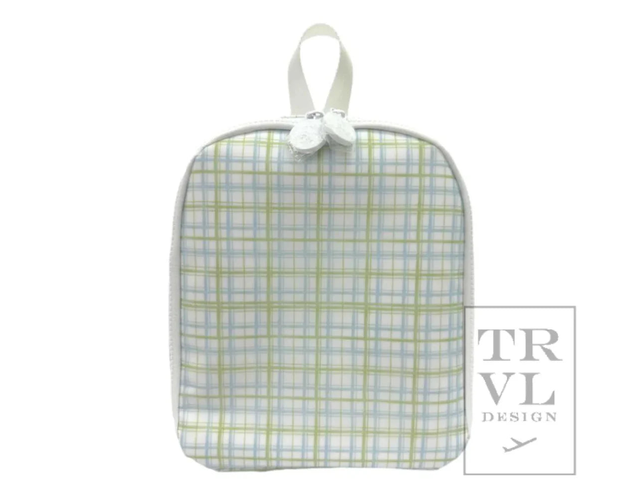 BRING IT- Classic Plaid Green Lunch Box
