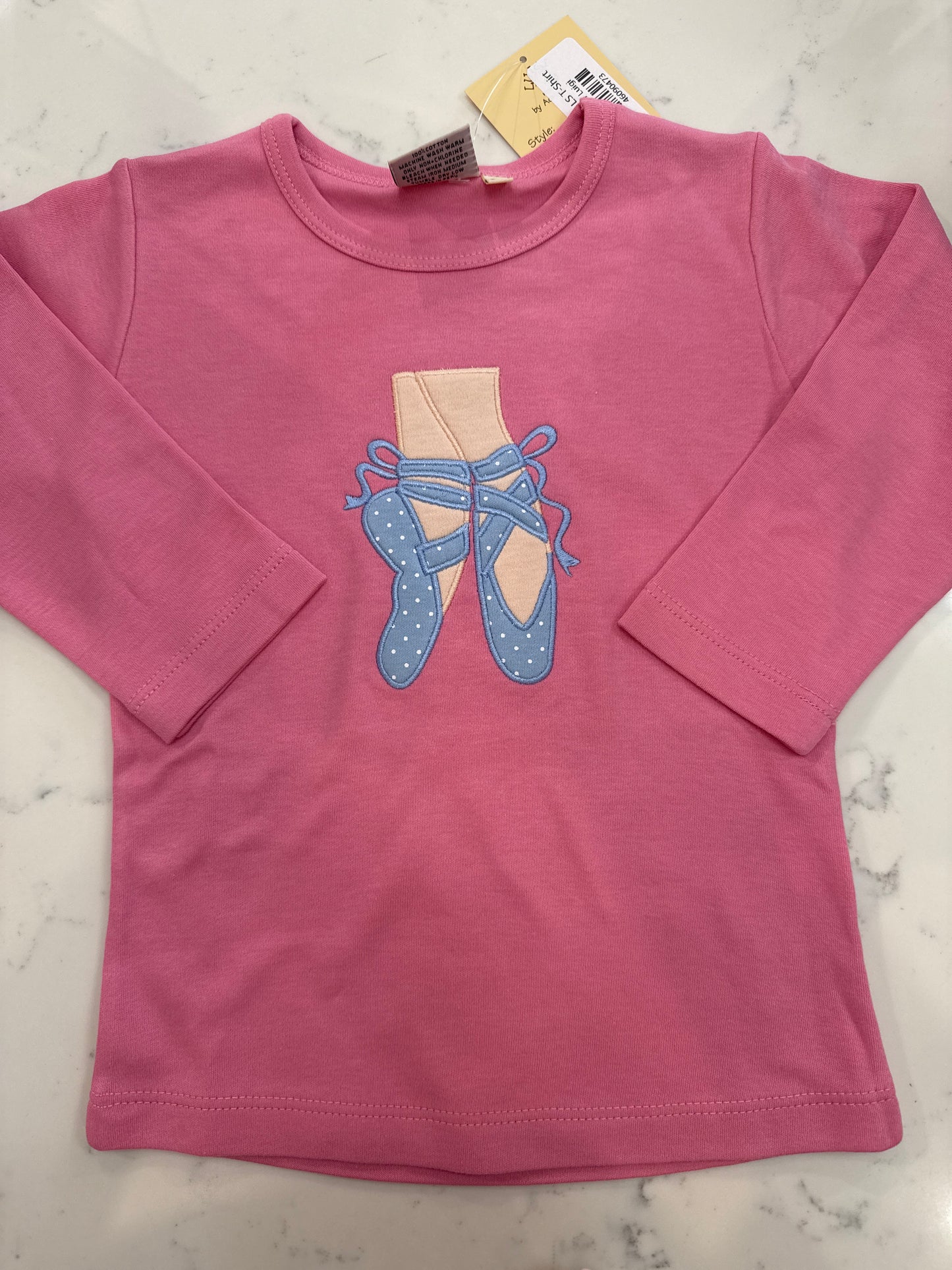 Ballet Slippers LS T-Shirt