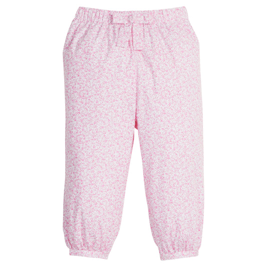 Banded Bow Pant Pink Vinings
