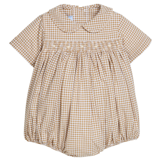 Barrington Bubble - Khaki Gingham