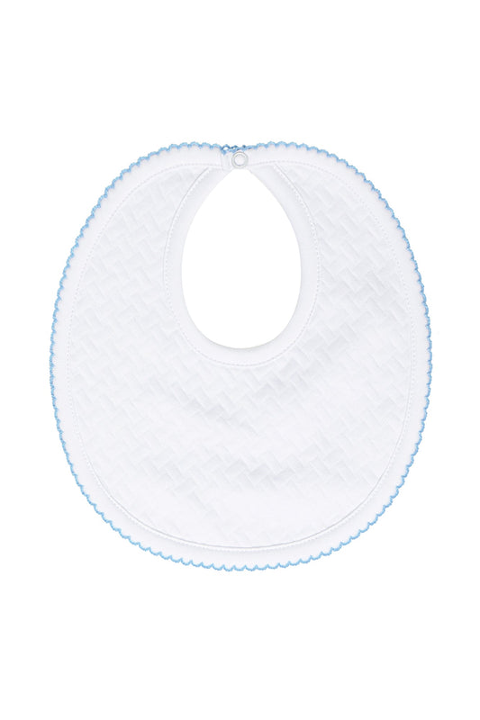 Basket Weave Baby Bib