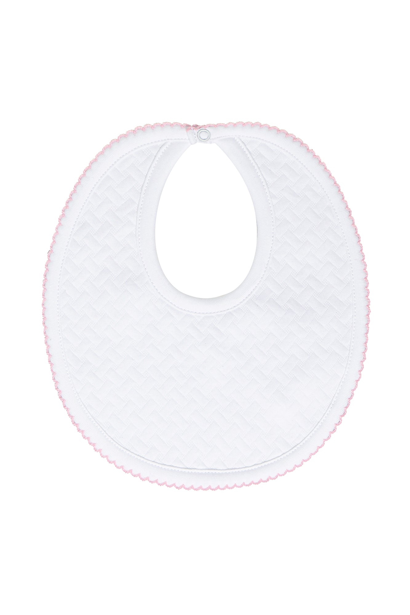 Basket Weave Baby Bib