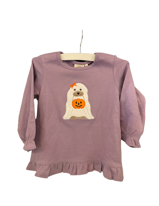 Lavender LS Dog w/ Ghost Swing Top