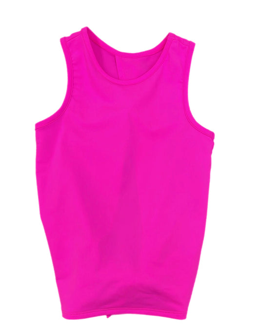 Tie Back Bright Pink Top