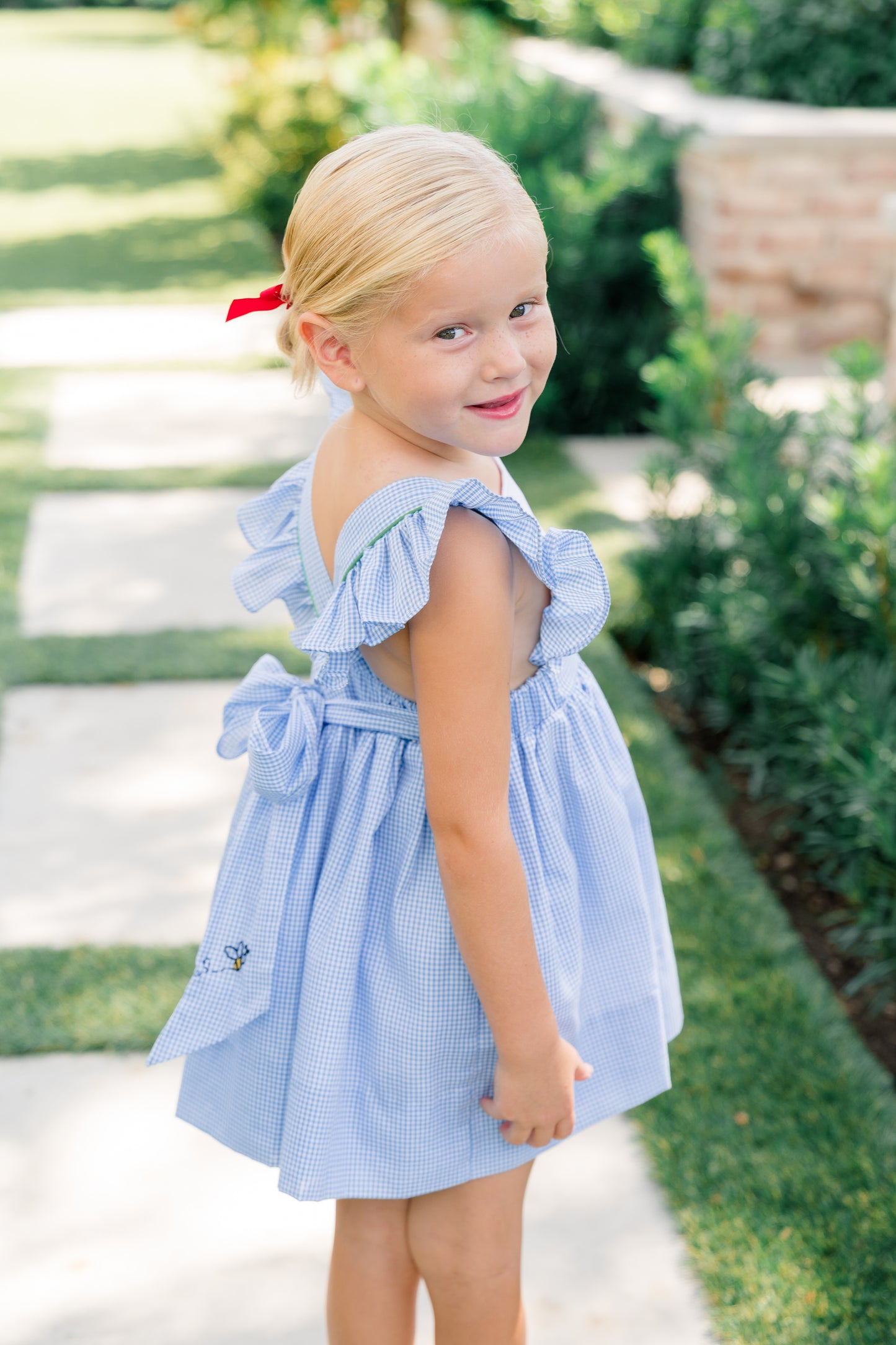 Bryar Bee Pinafore Dress