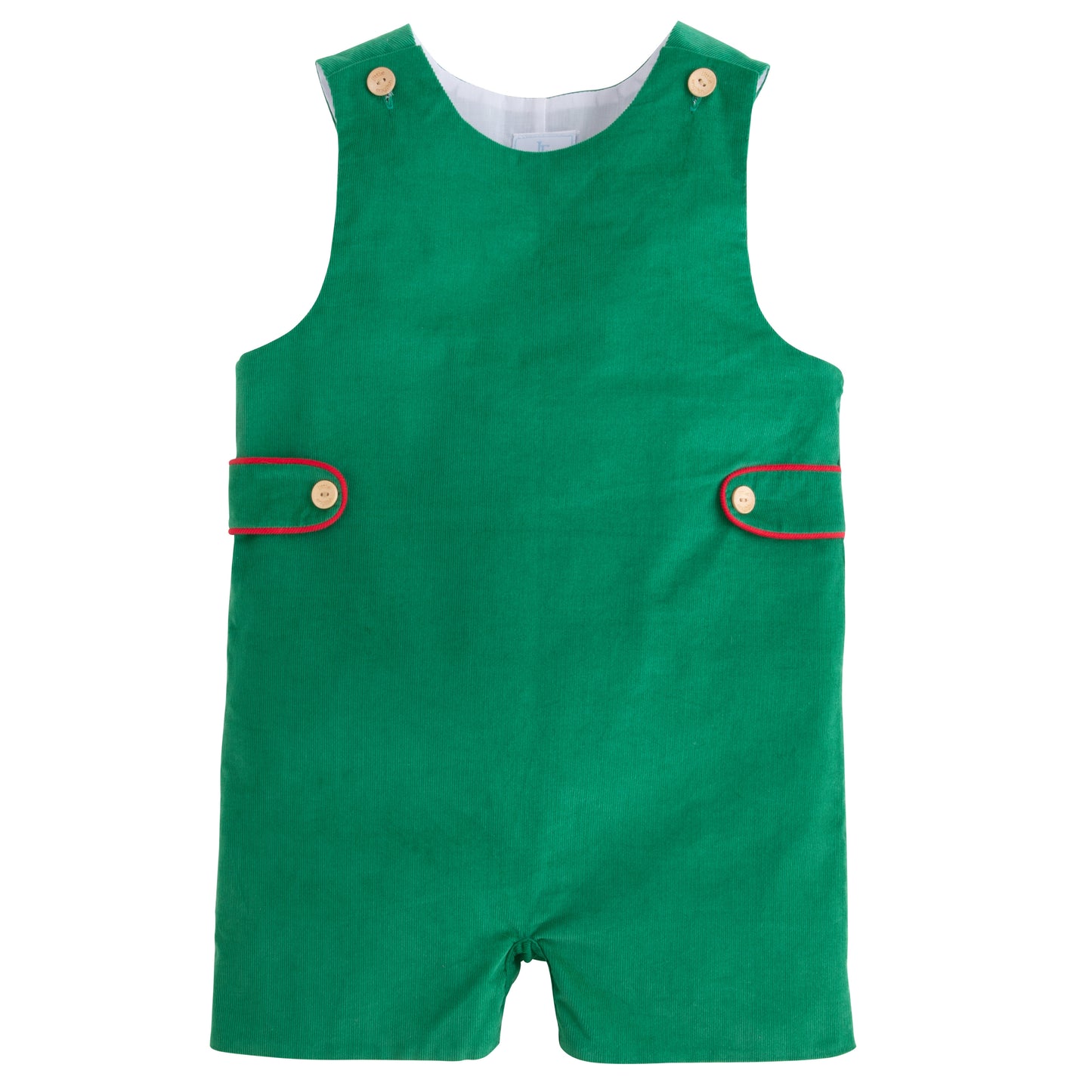 Button Tab John John - Evergreen Corduroy