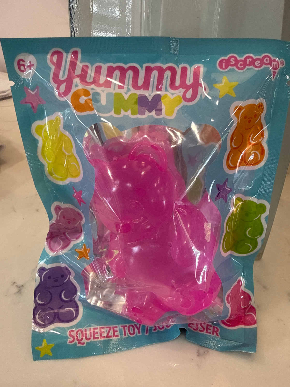 Yummy Gummy Bear Squeeze Toy