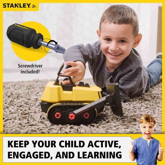 Stanley Jr. Take Apart XL Bulldozer