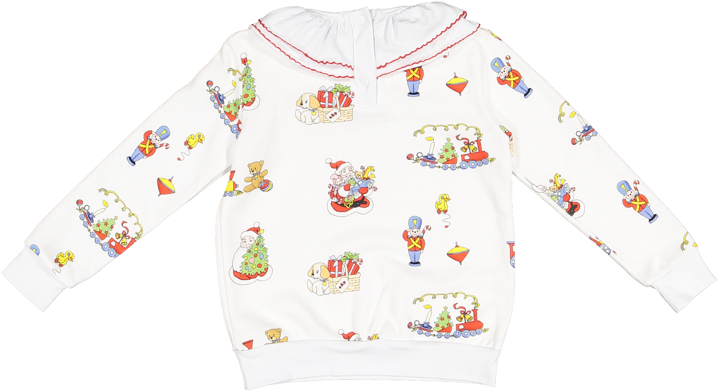 Christmas Toys Girls Sweatshirt