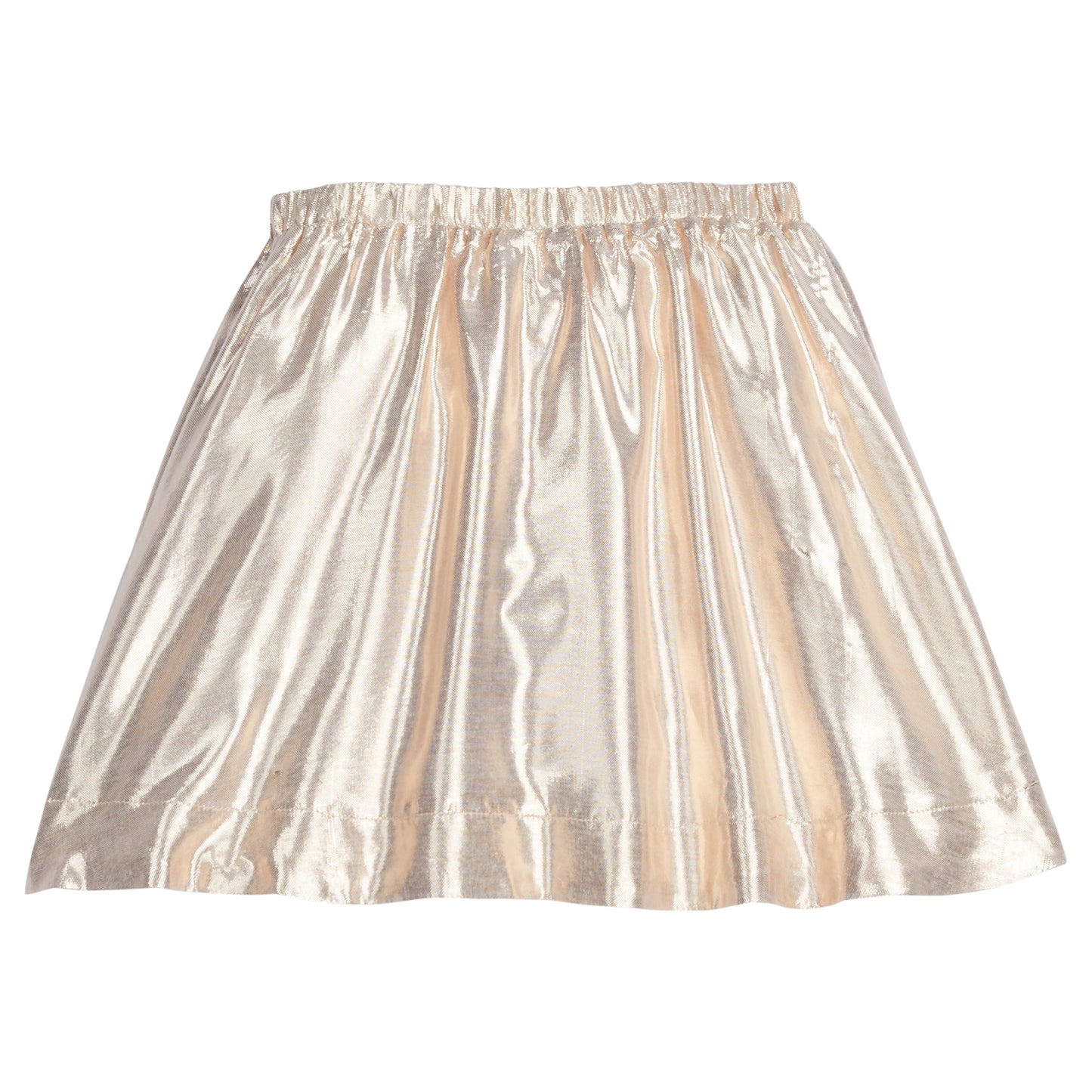 Circle Skort Gilt Metallic