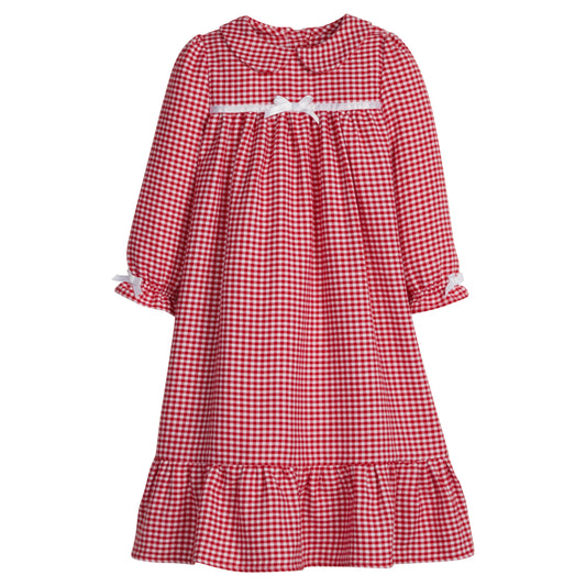 Classic Nightgown - Red Gingham