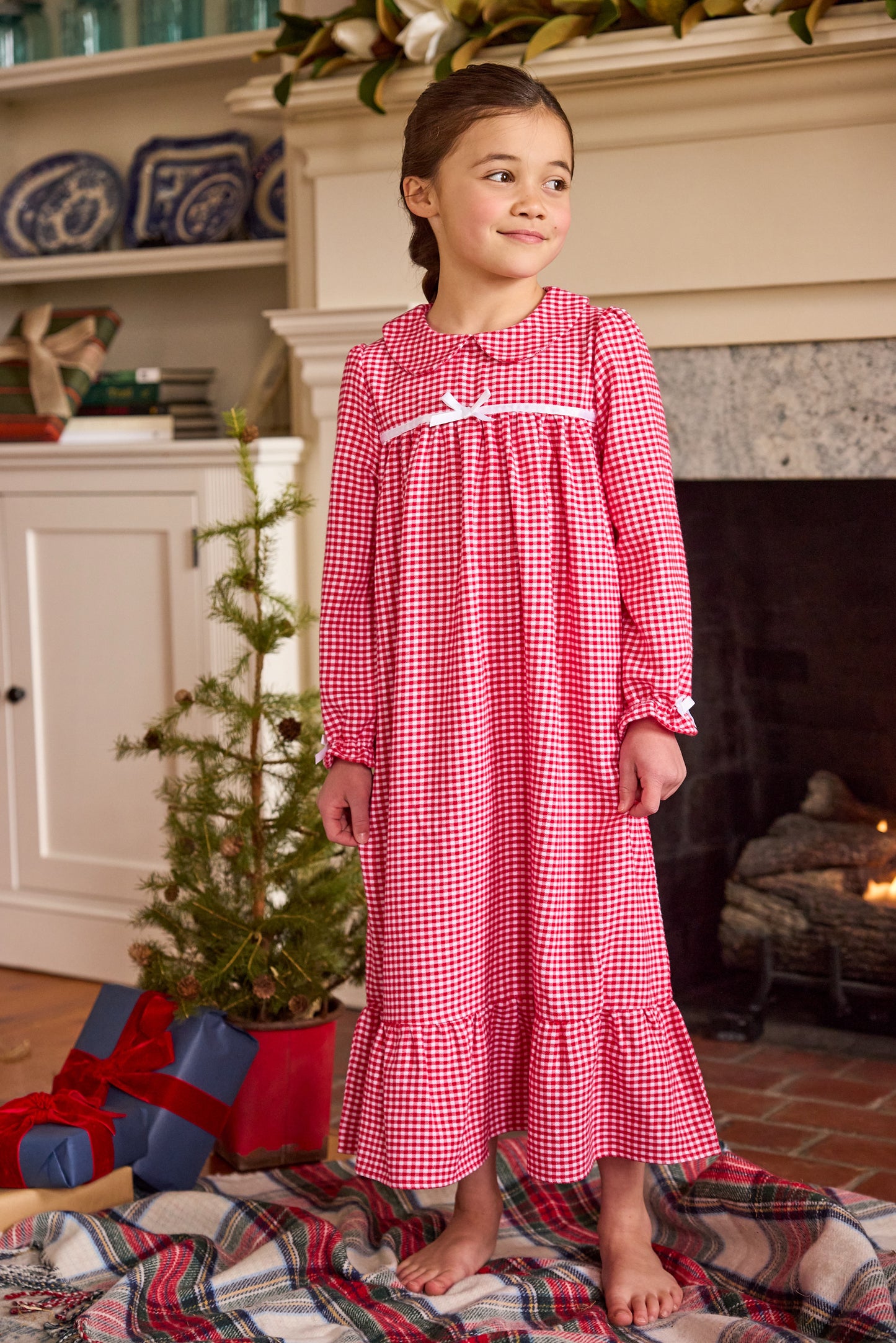 Classic Nightgown - Red Gingham