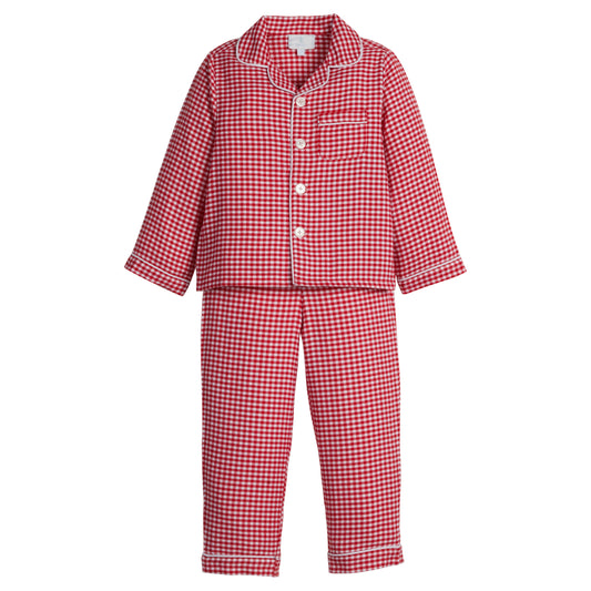 Classic Pajama Set - Red Gingham