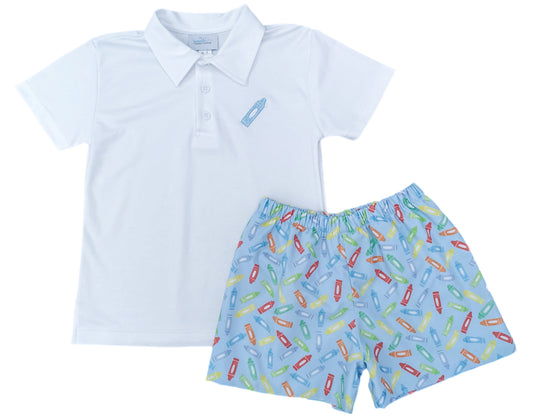 Blue Crayon Polo