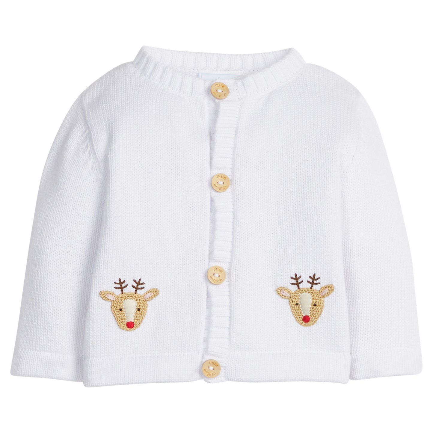 Crochet Cardigan - Reindeer