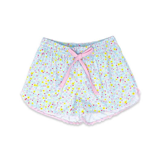 Emily Short Itsy Bitsy Floral/Cotton Candy Pink