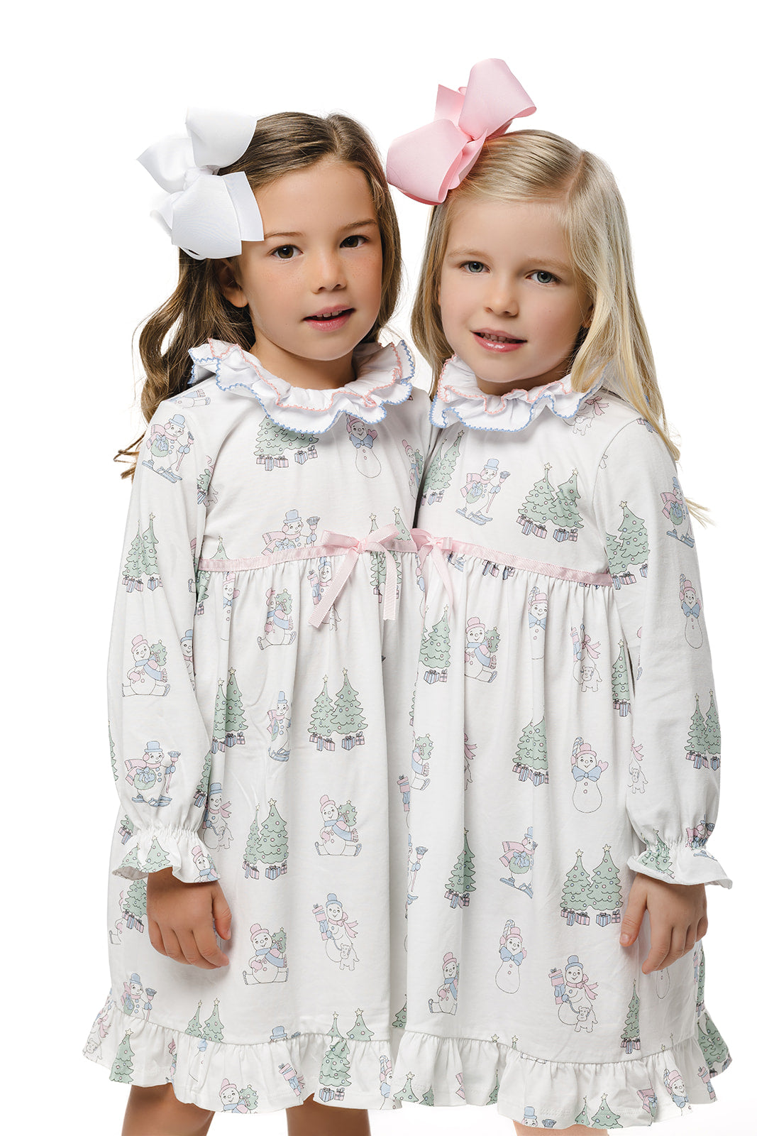 Snowman Girl Pajama