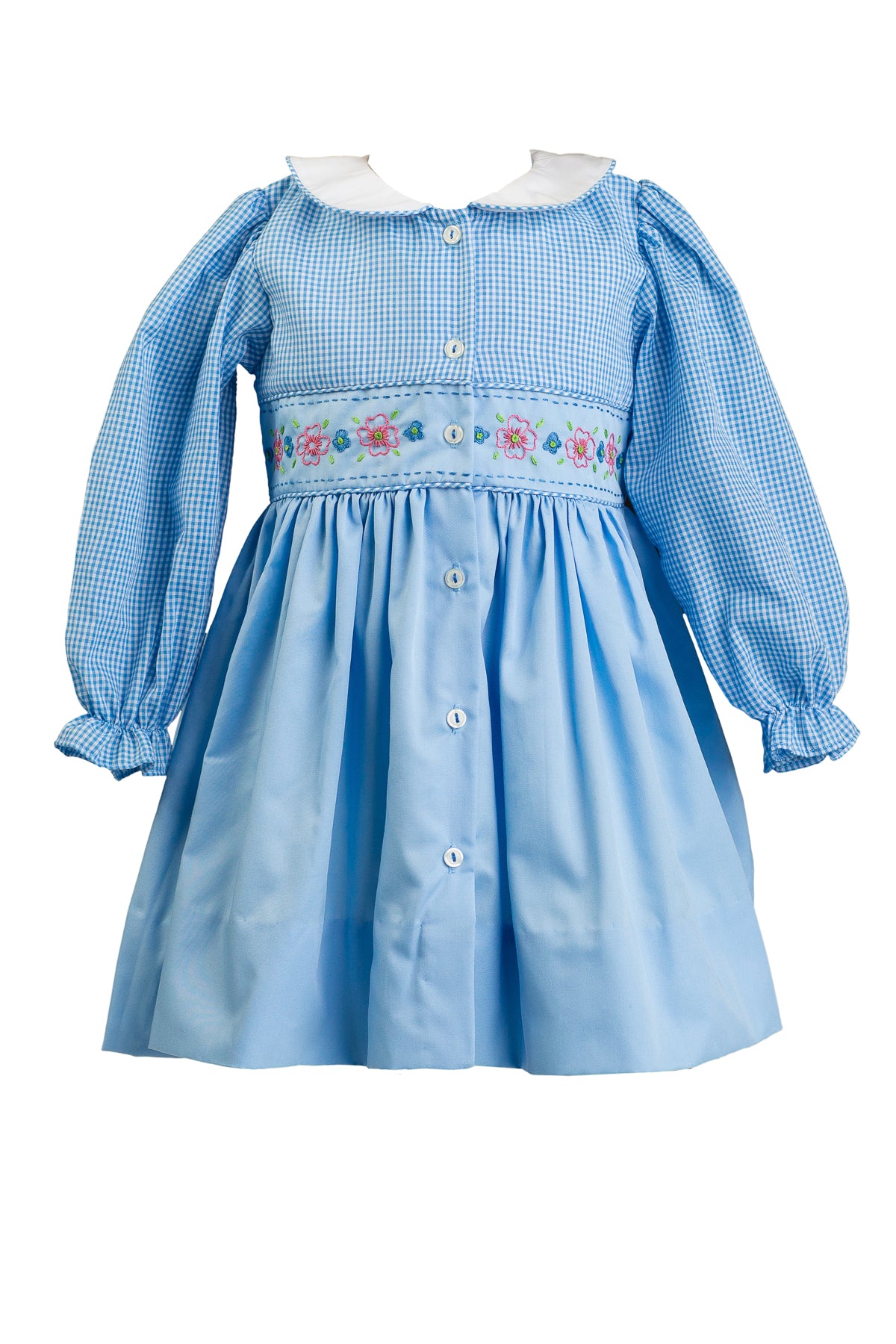 Beckett Blue Flower Dress