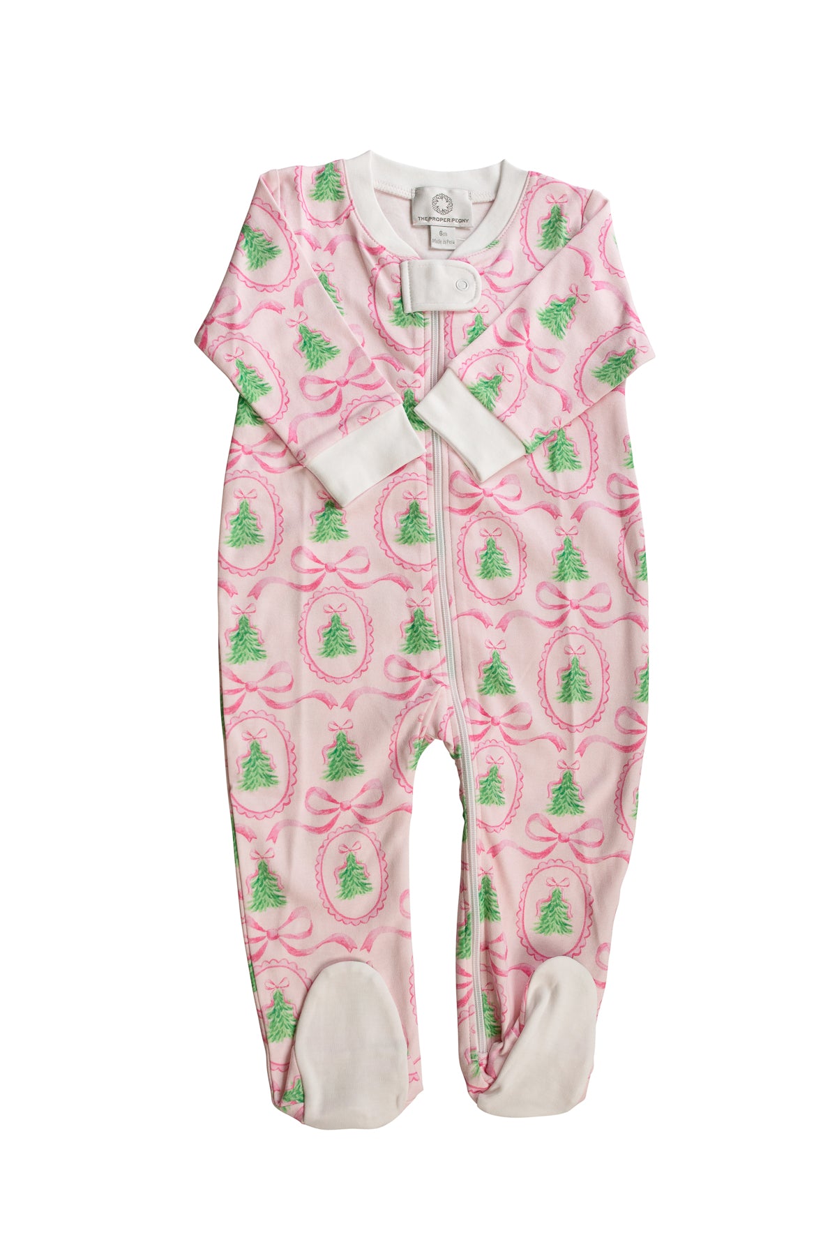 Pink Tannenbaum Zipper PJ