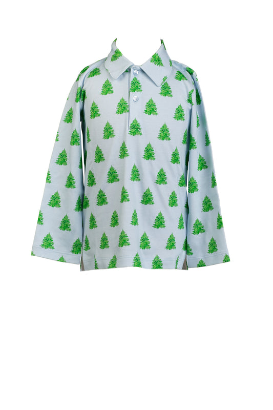 Blue Tannenbaum Polo