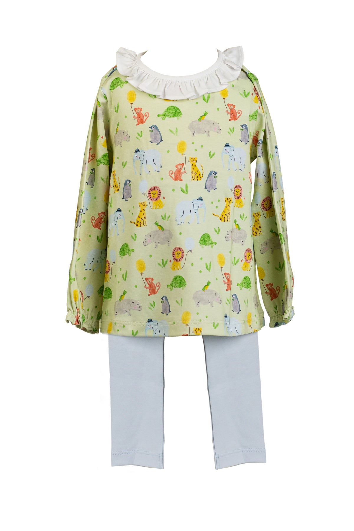 Zoo Keeper Long Sleeve Tunic Set