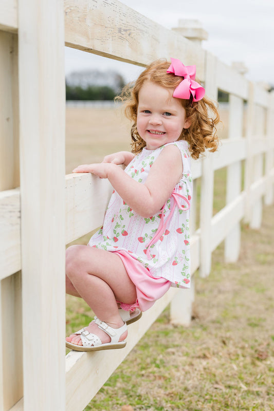 Berry Sweet Knit Frannie Bloomer Set