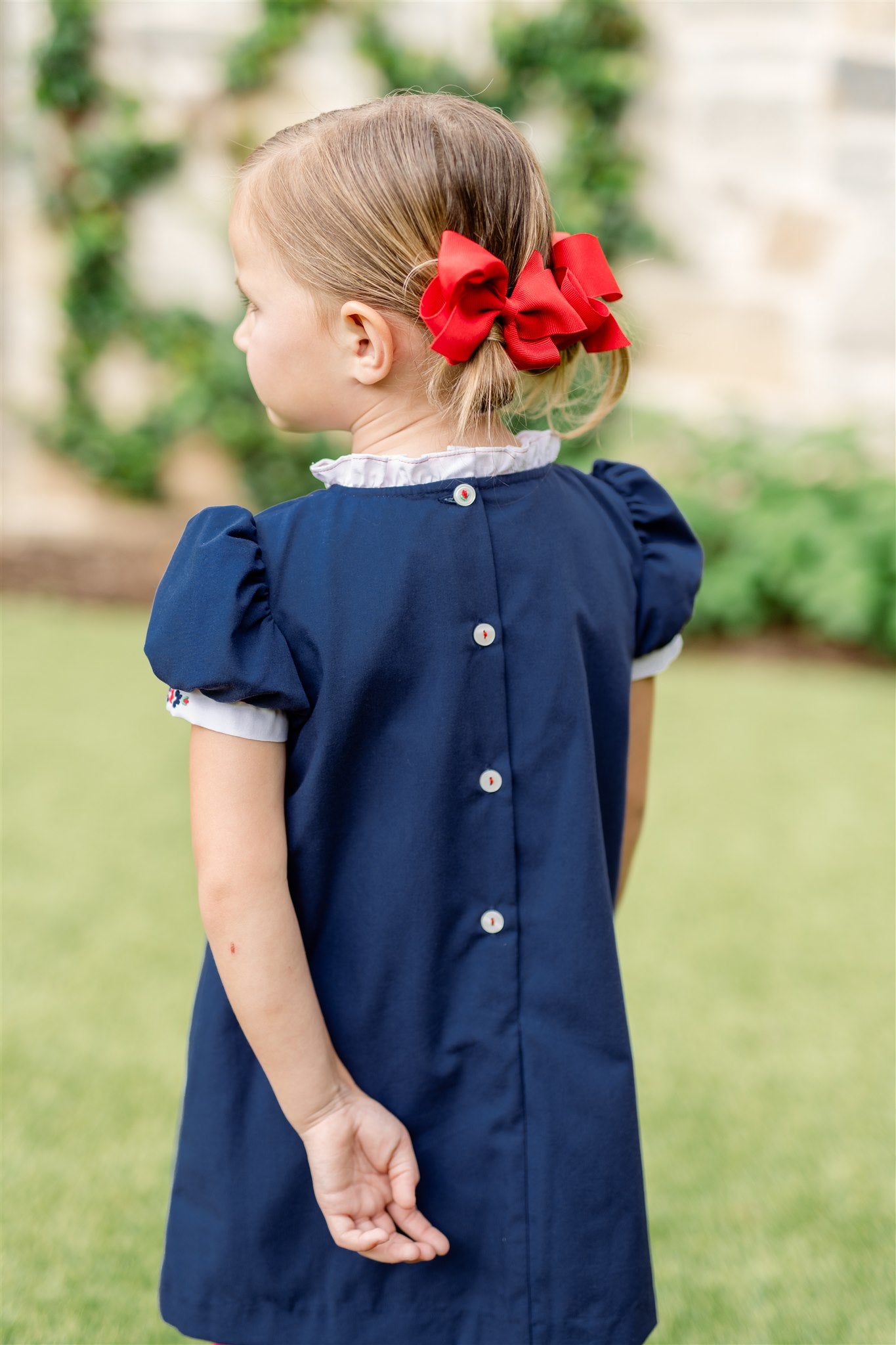 Gianna Navy Dress