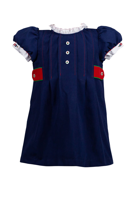 Gianna Navy Dress