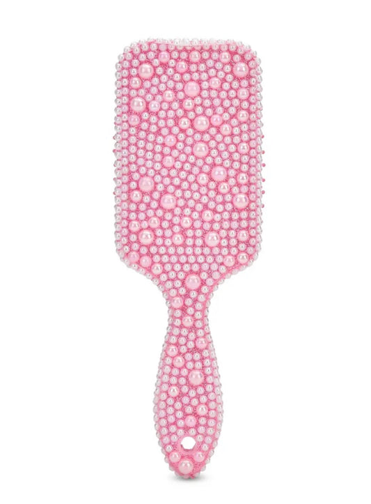Pink Pearl Hair Brush