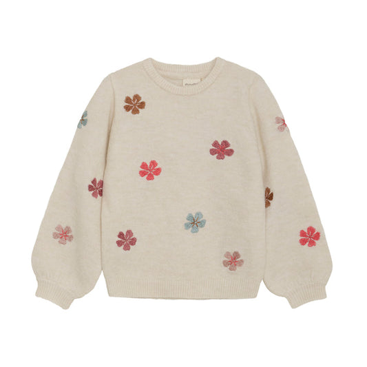 Minymo LS Knit Pullover - Sandshell