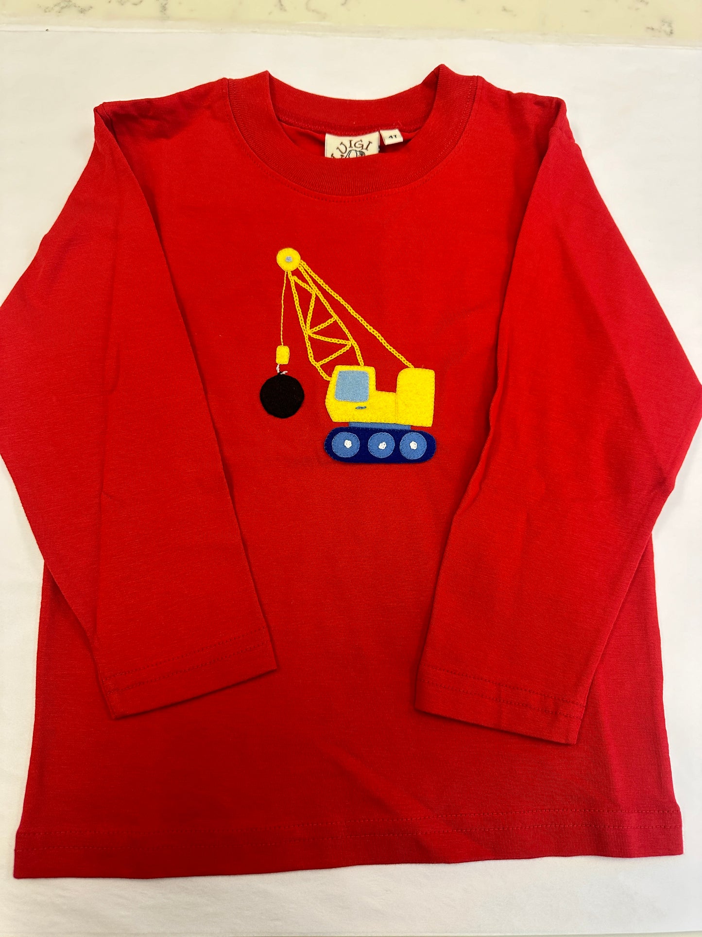 Crane w/ Wrecking Ball LS T-Shirt